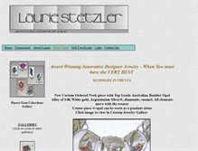 Tablet Screenshot of lauriestetzler.com